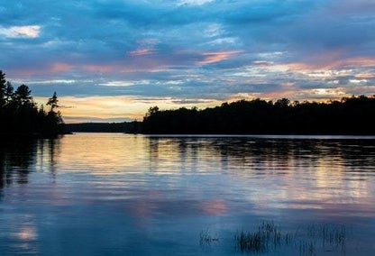 View of a lake typical of Ontario lake region, such as Leonard Lake